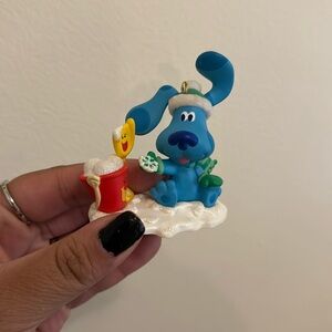 Blue Blues Clues Xmas Ornament Rare